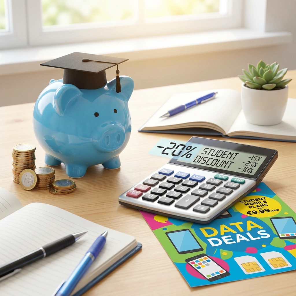 Concepto de ahorro para estudiantes